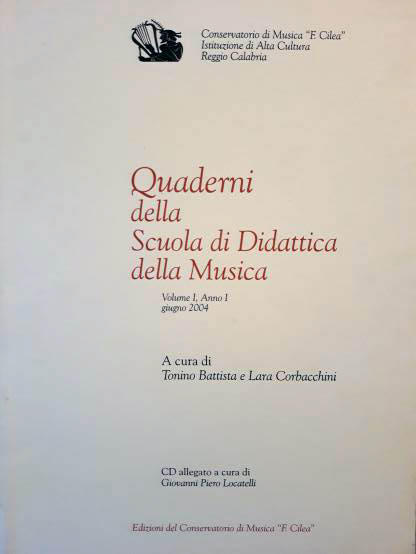 Quaderni della Scuola di Didattica della Musica 2004