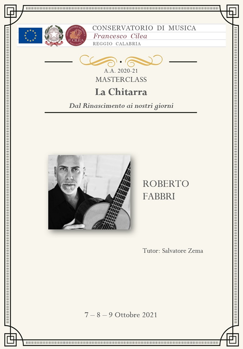masterclass Roberto Fabbri ottobre 2021